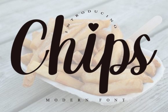 Chips Typeface: Adding a Friendly, Handwritten Touch to Editorial Design