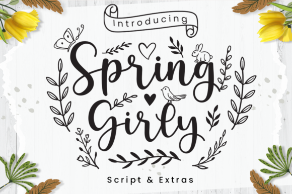Choosing Spring Girly to Design a More Gentle Editorial Layout