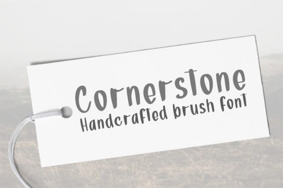 Cornerstone: A Font That Builds Your Brand from the Ground Up
