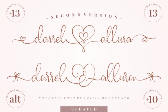Darrel Allura Second: A Script Font for Editorial Grace