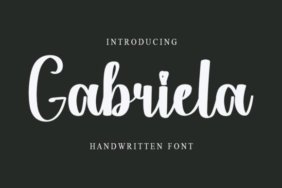 Gabriela: A Professional and Friendly Font for Your Brand