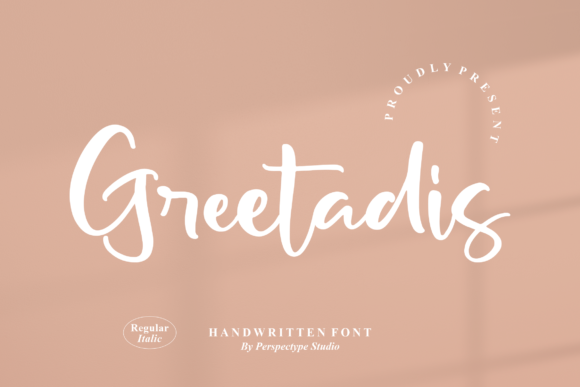 Greetadis: A Casual Script Font for Modern Web Design
