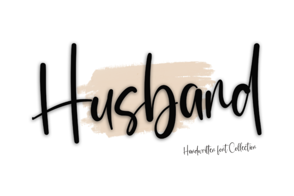 Husband Font: The Handwritten Typeface for Handmade Businesses