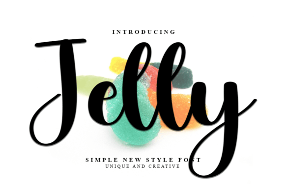 Jelly: A Script Font Designed for Editorial Grace