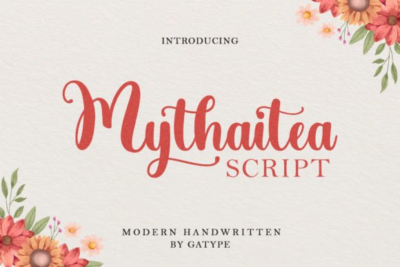 Mythaitea: The Creative Font Your Craft Projects Deserve