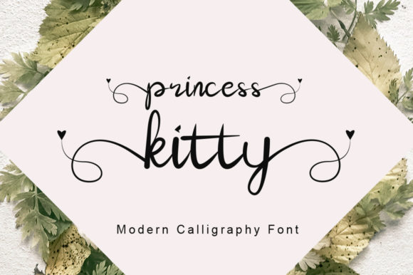 Princess Kitty: A Script Font Built for Campaigns
