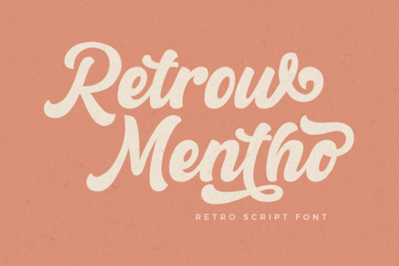 Retrow Mentho: A Font That Makes Your Campaign Message Click