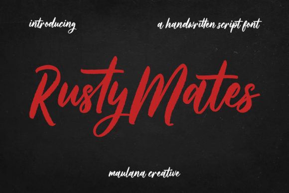 Rusty Mates: A Font That Builds Brand Recognition