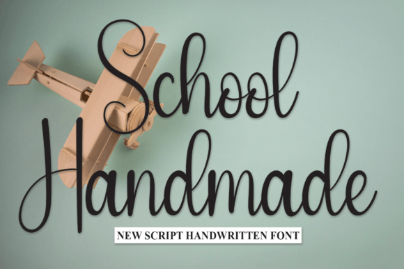 School Handmade: A Font That Creates Friendly Brands