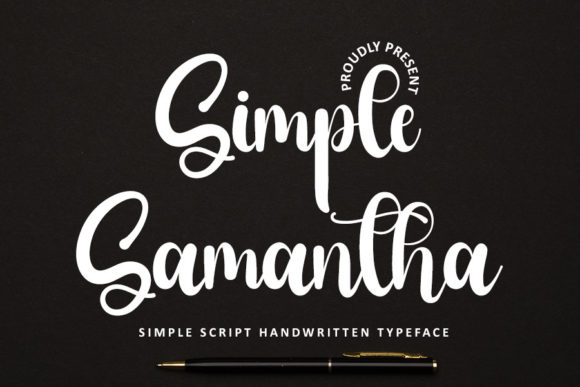 Simple Samantha: A Handwritten Font for Elegant Branding
