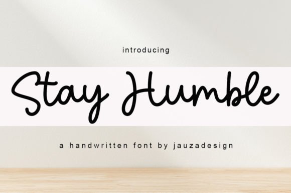 Stay Humble Font: An Editorial Designer's Honest Review