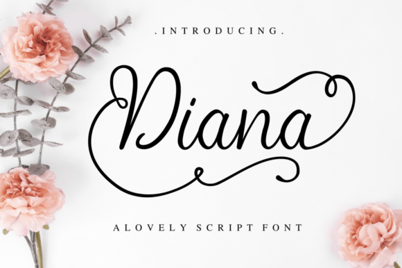 The Diana Font: An Elegant Typographic Touch for Crafters