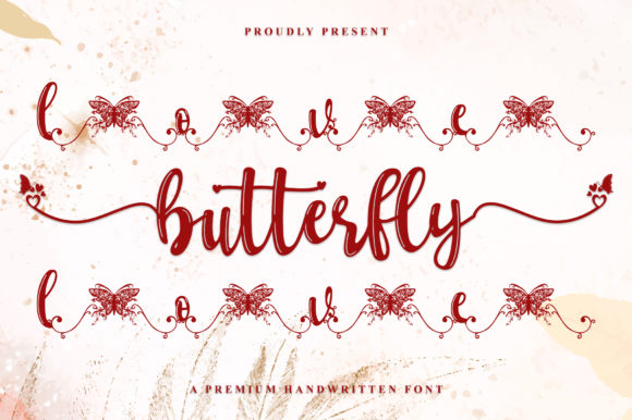 The Love Butterfly Font: A Premium Branding Tool for Small Businesses