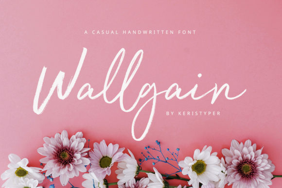 Wallgain Font: Adding Rustic Charm to Your Brand Story