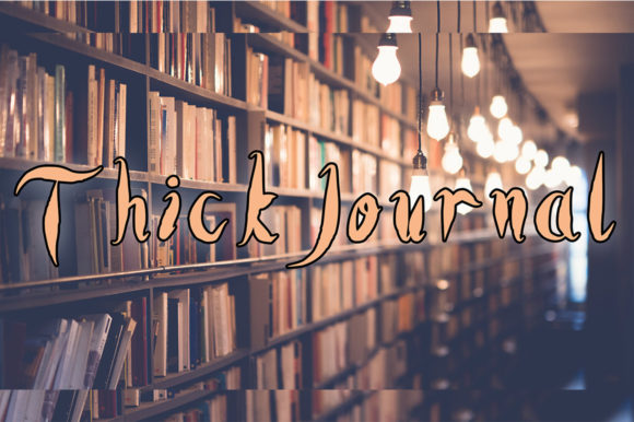 Why Thick Journal Became My Go-To Branding Font